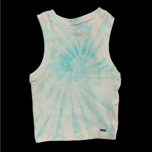 Hollister Tie Dye High Neck Tank Top size XS